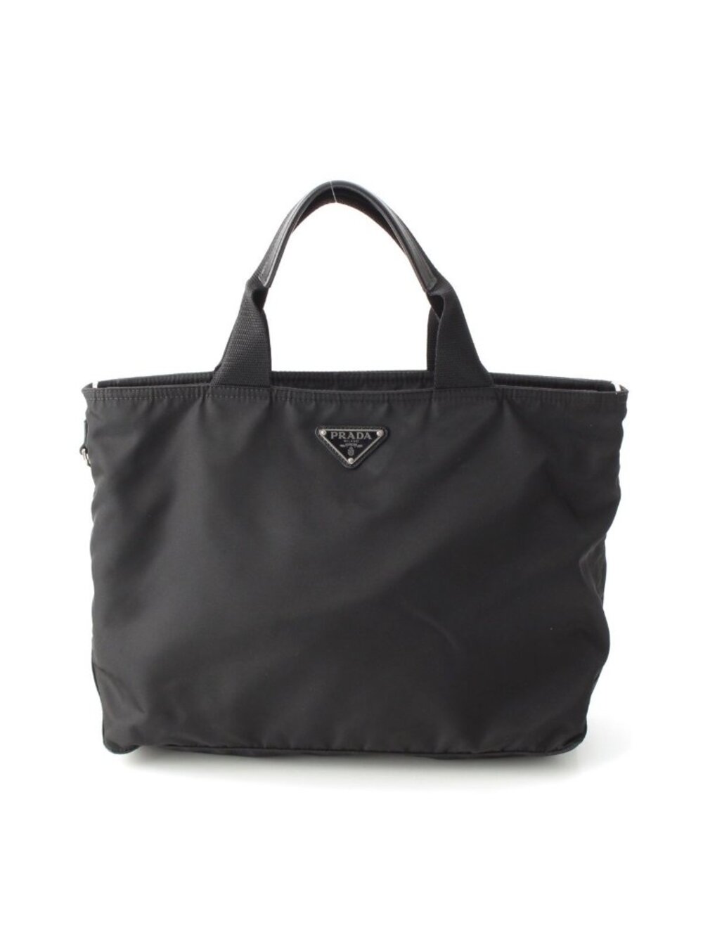Prada Re-Nylon 2-Way Tote Bag Black